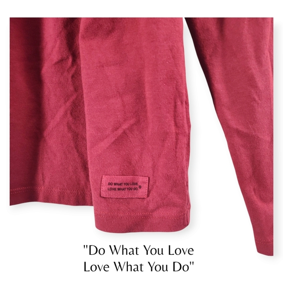 Mens "Life Is Good" Crusher Tee- Long Sleeve Size Large - Picture 3 of 6